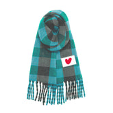 Sciarpa VERB TO DO Go For It Heart RP 037 - Azzurro
